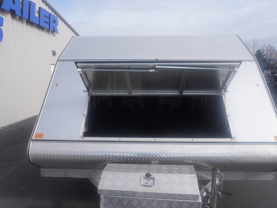 Used 2022 SnoPro Trailers 8.5x13' Snowmobile Trailer