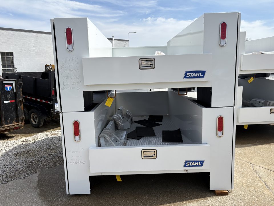 New 2026 Stahl STAHL 98/78 SERVICE BODY FORD 2023+ Truck Bed