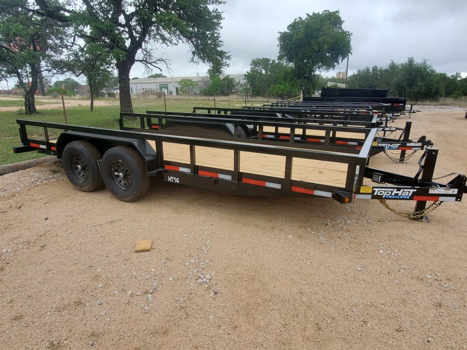 New 2026 Top Hat HT Utility Trailer