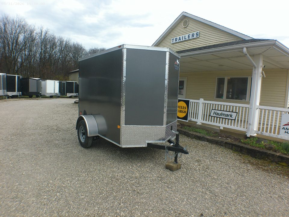 New 2026 American Hauler Arrow 5x8 Deluxe Cargo / Enclosed Trailer
