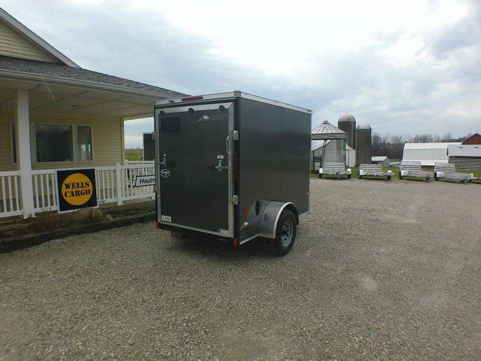 New 2026 American Hauler Arrow 5x8 Deluxe Cargo / Enclosed Trailer