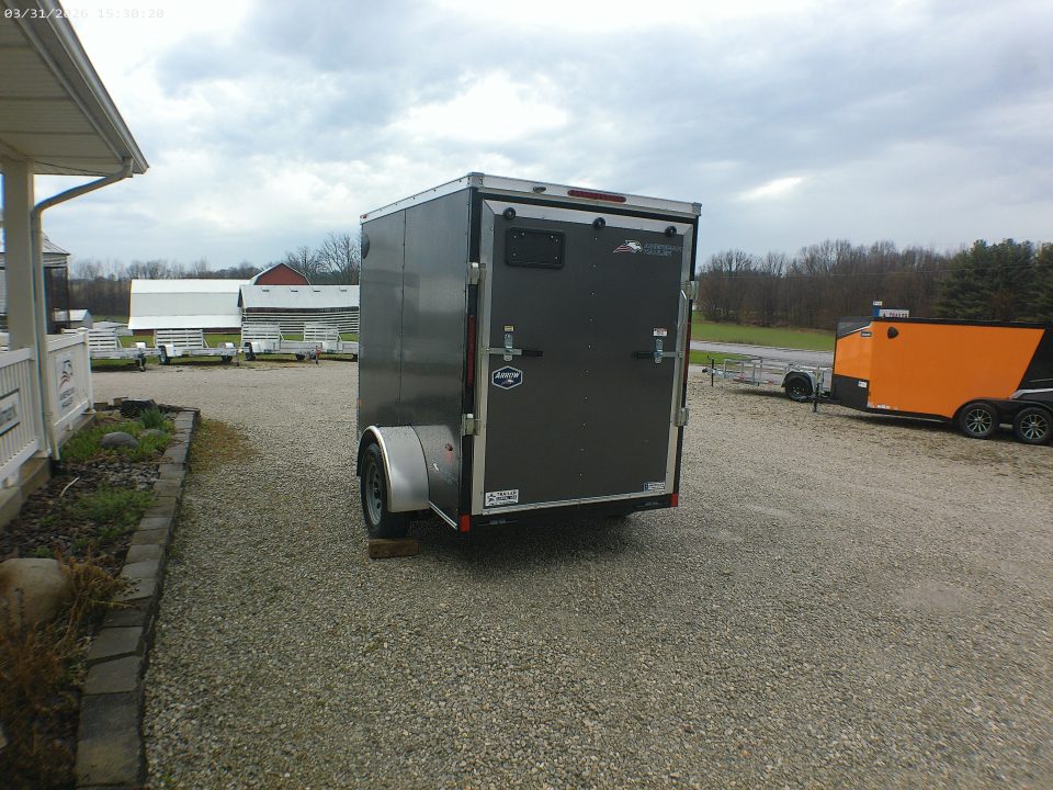 New 2026 American Hauler Arrow 5x8 Deluxe Cargo / Enclosed Trailer