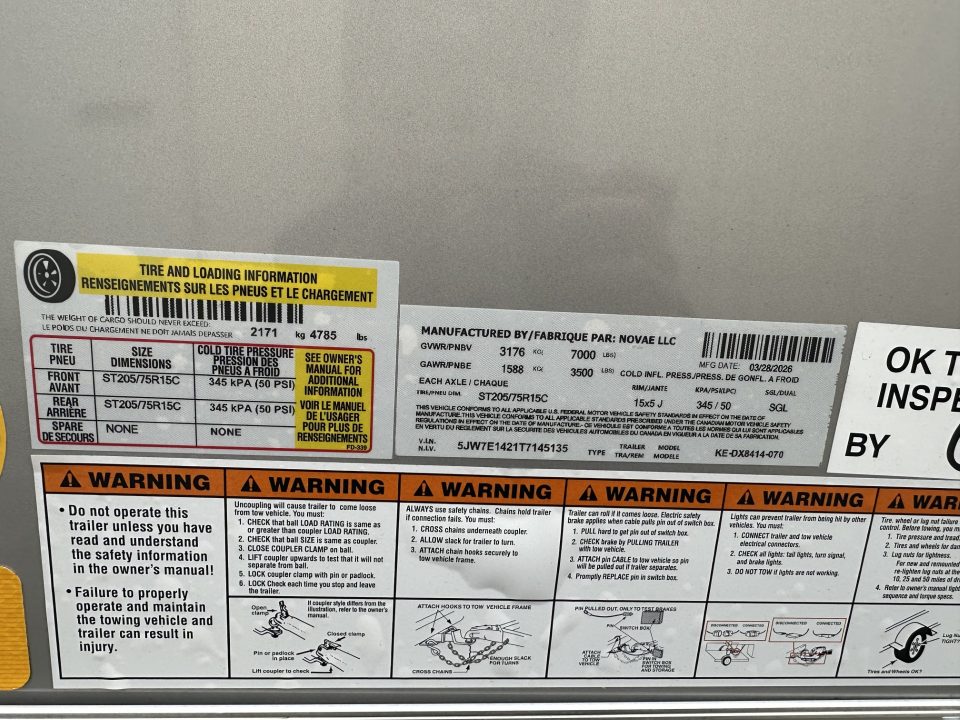New 2026 Cargo Express 7X14 Cargo / Enclosed Trailer