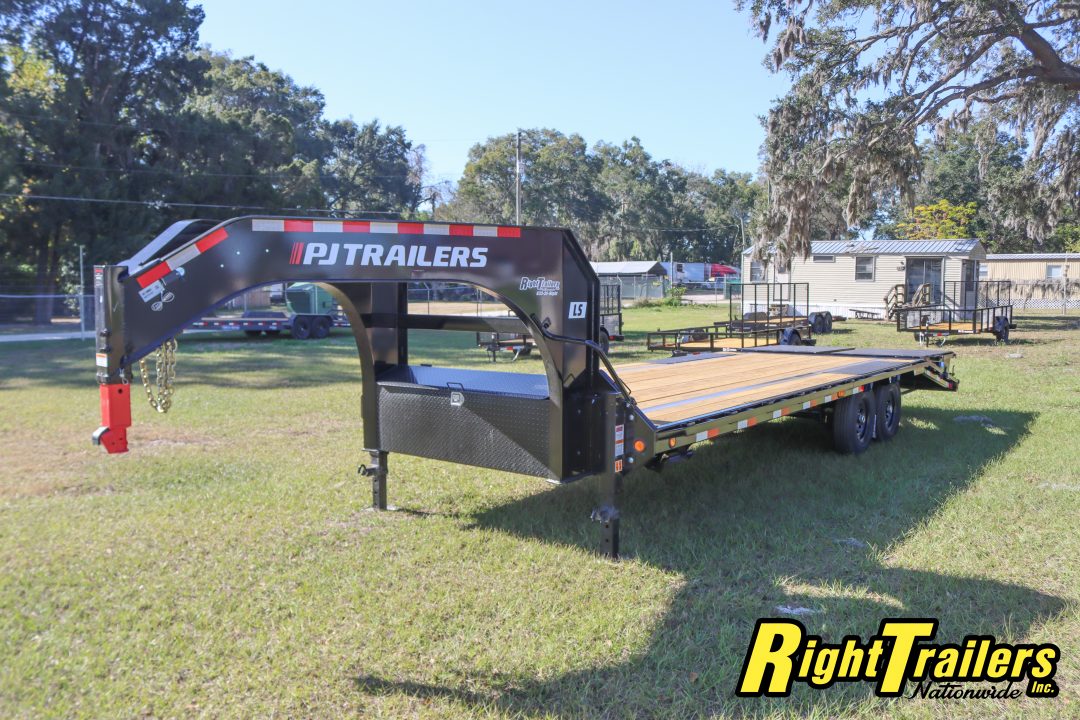 New 2026 8.5X25 PJ GOOGSENECK EQUIPMENT TRAILER