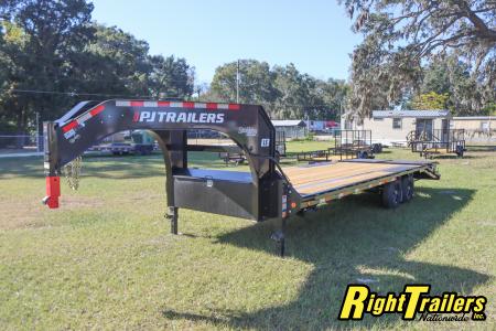New 2026 8.5X25 PJ GOOGSENECK EQUIPMENT TRAILER