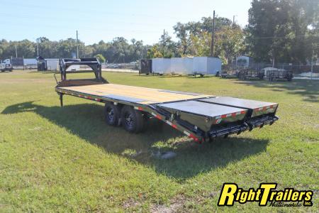 New 2026 8.5X25 PJ GOOGSENECK EQUIPMENT TRAILER