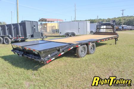 New 2026 8.5X25 PJ GOOGSENECK EQUIPMENT TRAILER