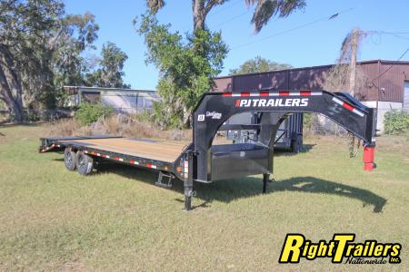 New 2026 8.5X25 PJ GOOGSENECK EQUIPMENT TRAILER