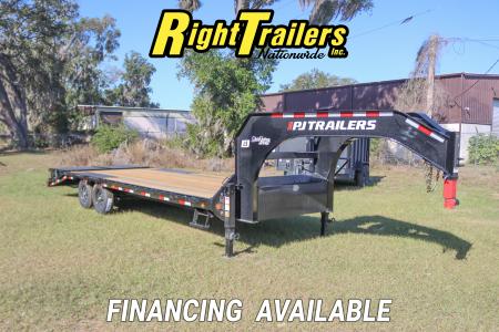 New 2026 8.5X25 PJ GOOGSENECK EQUIPMENT TRAILER