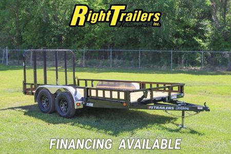 New 2026 7x14 PJ ATV Utility Trailer