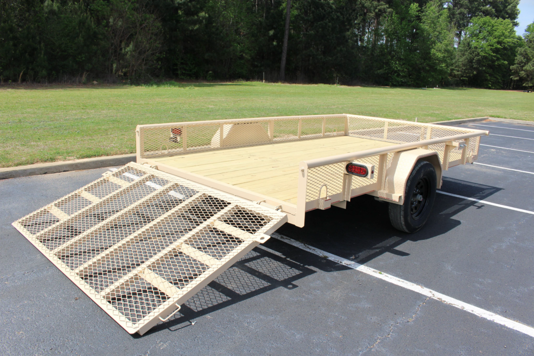 New 2026 Triple R 83X12 SA PIPE TOP Utility Trailer