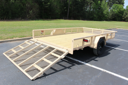 New 2026 Triple R 83X12 SA PIPE TOP Utility Trailer