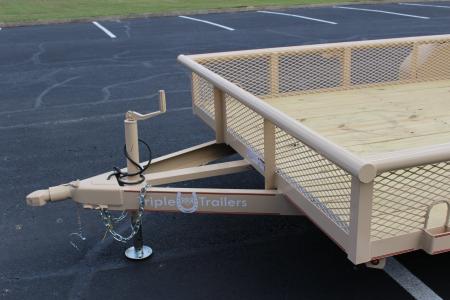 New 2026 Triple R 83X12 SA PIPE TOP Utility Trailer