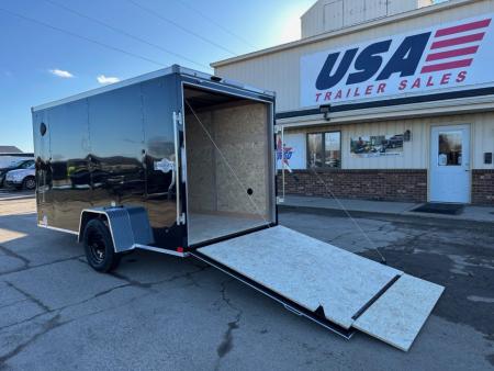 New 2026 Stealth Trailers 6x12 Mustang 3k w/Ramp Door & 6ft Height Cargo / Enclosed Trailer