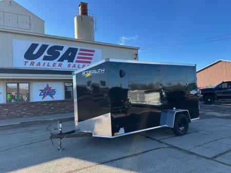 New 2026 Stealth Trailers 6x12 Mustang 3k w/Ramp Door & 6ft Height Cargo / Enclosed Trailer
