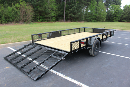 New 2026 Triple R 83X14 SA PIPE TOP Utility Trailer
