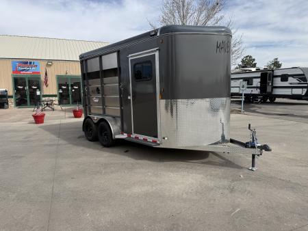New 2026 Maverick 2 place 7K 7'6 Horse Trailer