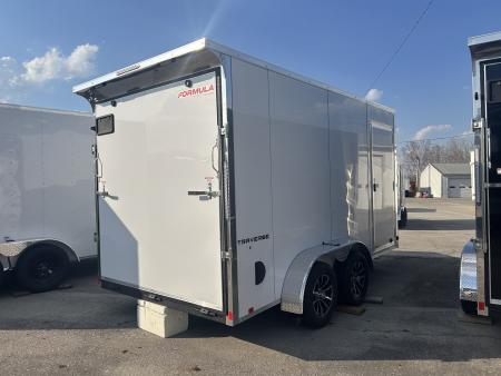 New 2026 Formula Trailers 7 X 14 FT TRAVERSE ENCLOSED CARGO TRAILER RAMP DOOR 7 FT INT HT