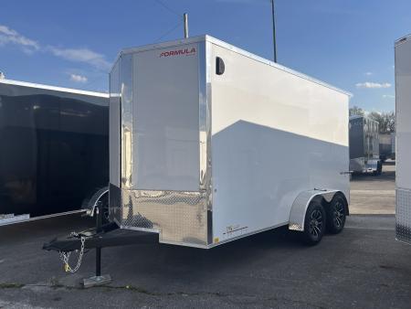 New 2026 Formula Trailers 7 X 14 FT TRAVERSE ENCLOSED CARGO TRAILER RAMP DOOR 7 FT INT HT