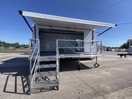 New 2026 ATC ALUMINUM FRAME PRO 300 STAGE TRAILER