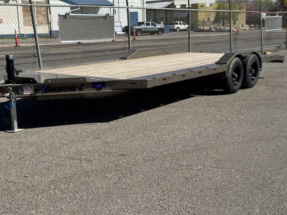 New 2026 Diamond C GTF 102"x20' - 10K Car Hauler / Buggy Hauler Trailer