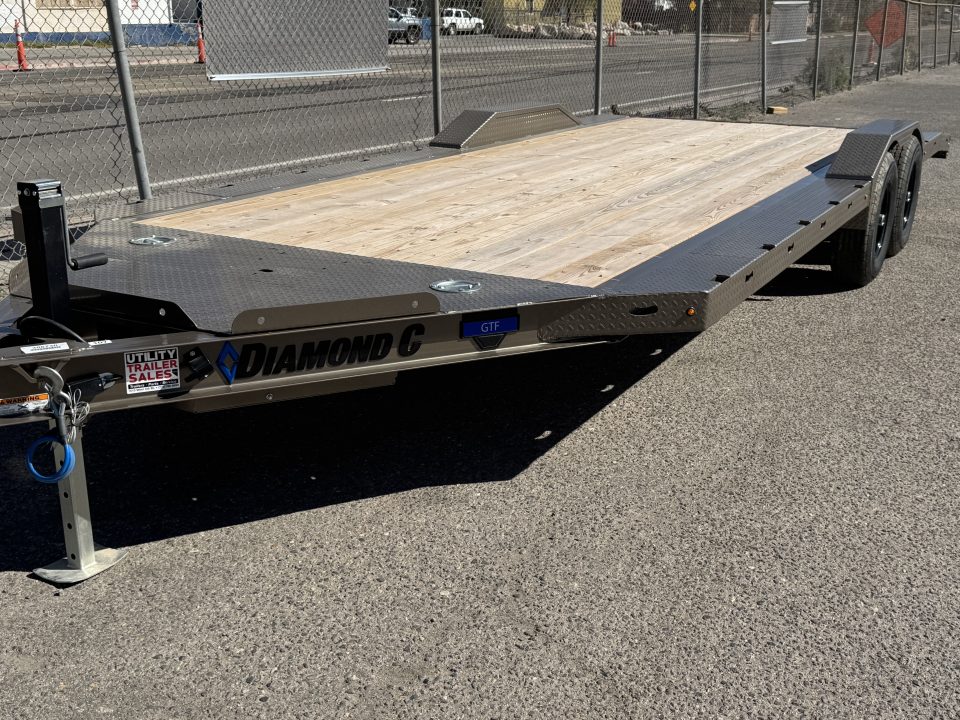 New 2026 Diamond C GTF 102"x20' - 10K Car Hauler / Buggy Hauler Trailer