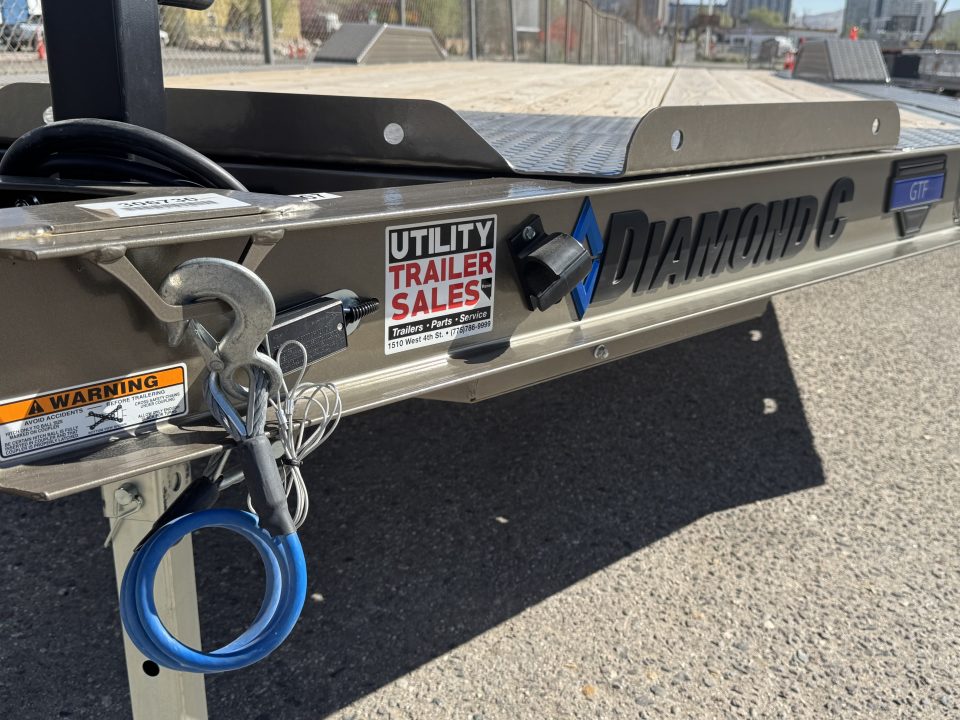 New 2026 Diamond C GTF 102"x20' - 10K Car Hauler / Buggy Hauler Trailer