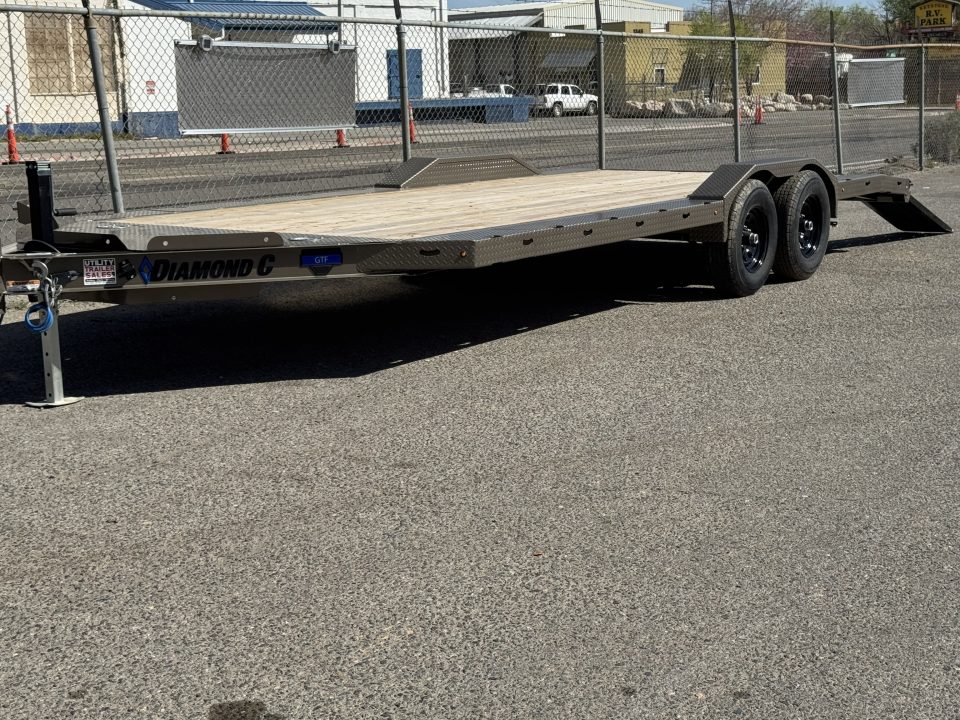 New 2026 Diamond C GTF 102"x20' - 10K Car Hauler / Buggy Hauler Trailer