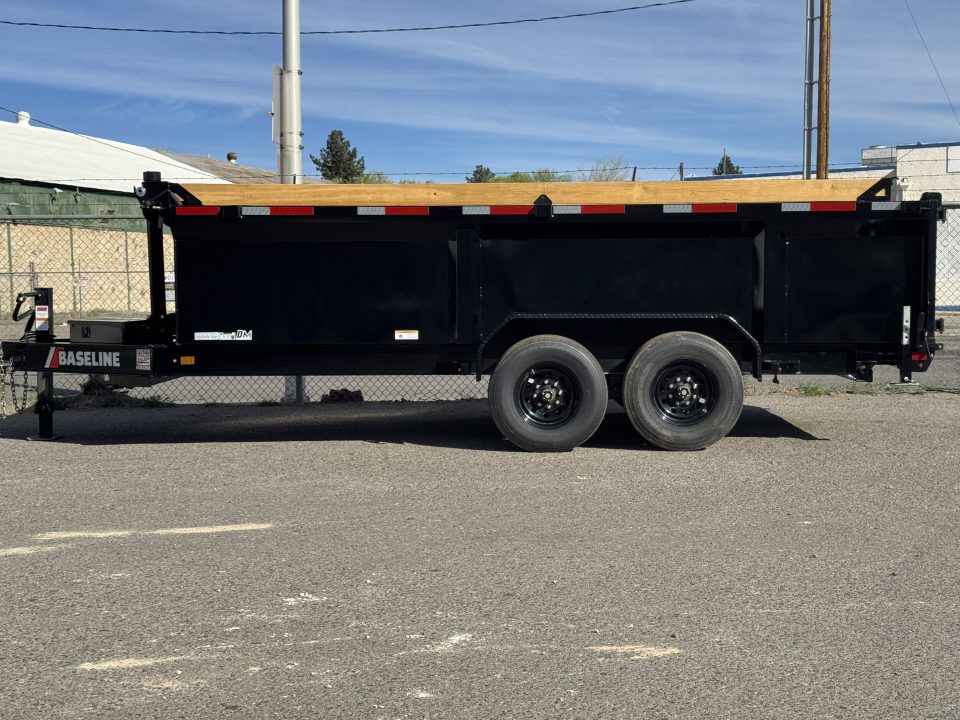 New 2026 Baseline HDU 16' 36" Sides - 16K Telescopic Dump Trailer