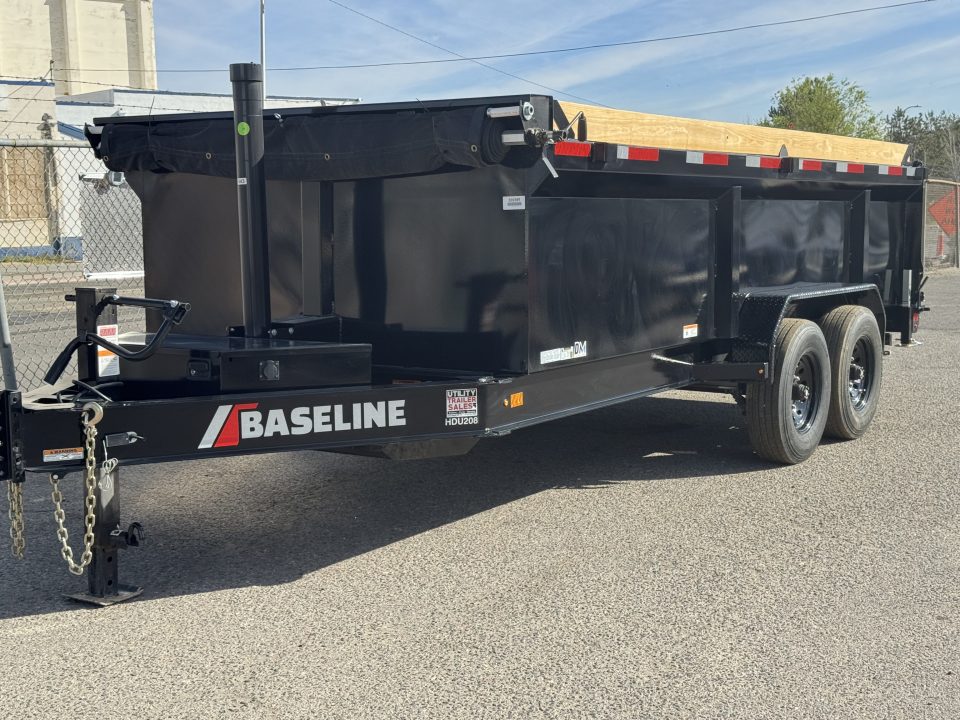 New 2026 Baseline HDU 16' 36" Sides - 16K Telescopic Dump Trailer