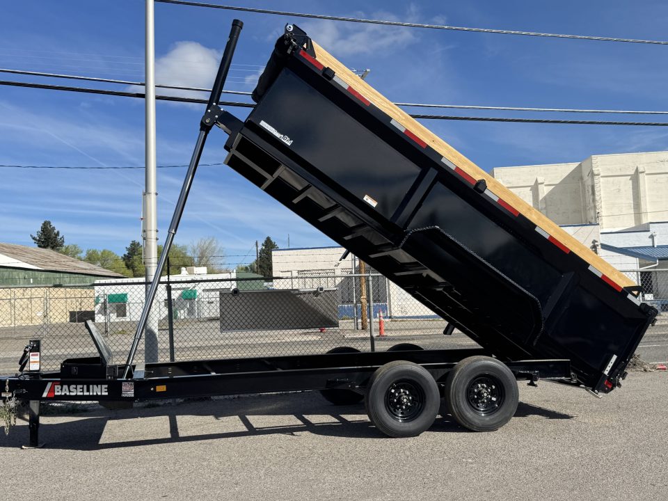 New 2026 Baseline HDU 16' 36" Sides - 16K Telescopic Dump Trailer