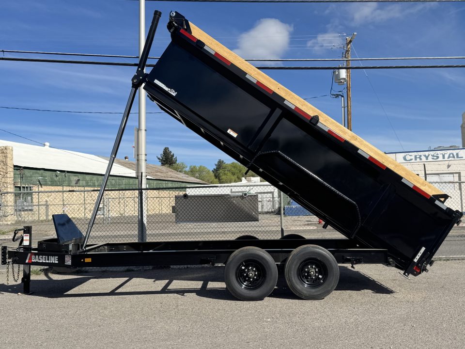 New 2026 Baseline HDU 16' 36" Sides - 16K Telescopic Dump Trailer