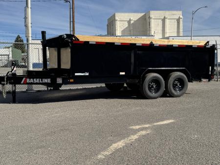 New 2026 Baseline HDU 16' 36" Sides - 16K Telescopic Dump Trailer