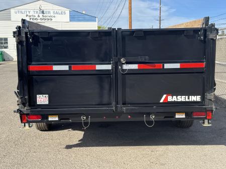 New 2026 Baseline HDU 16' 36" Sides - 16K Telescopic Dump Trailer
