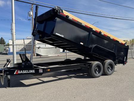 New 2026 Baseline HDU 16' 36" Sides - 16K Telescopic Dump Trailer