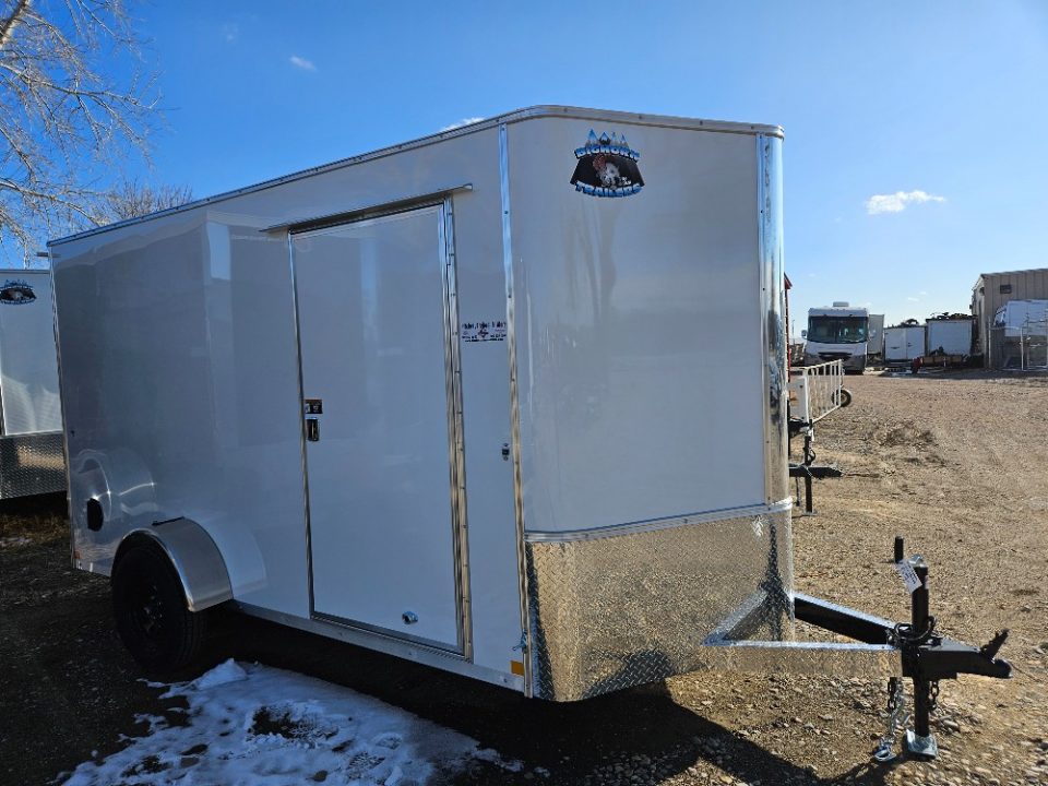 New 2026 Big Horn Trailer 6X12 SINGLE AXLE STANDARD Cargo / Enclosed Trailer