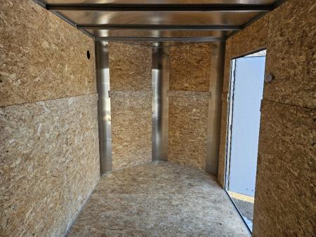 New 2026 Big Horn Trailer 6X12 SINGLE AXLE STANDARD Cargo / Enclosed Trailer