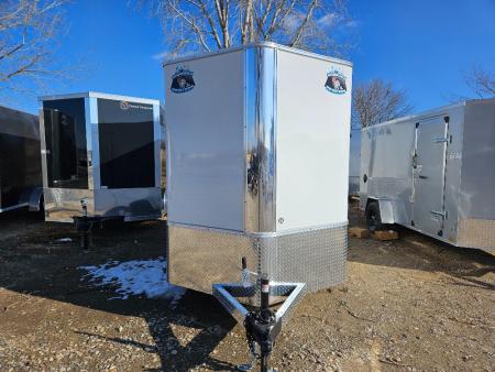 New 2026 Big Horn Trailer 6X12 SINGLE AXLE STANDARD Cargo / Enclosed Trailer