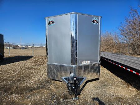 New 2026 Big Horn Trailer 7X14 TANDEM AXLE CONTRACTOR Cargo / Enclosed Trailer