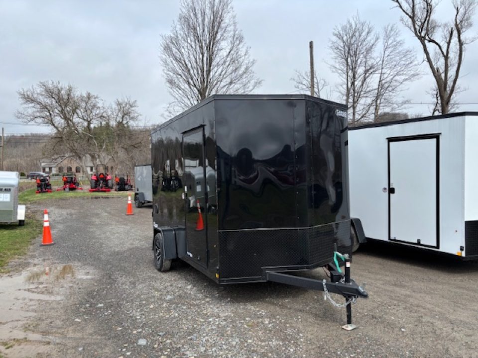 New 2026 Cargo Express 7X12-3.5K * RAMP DOOR * 16" V-NOSE * D-RINGS *KE-DX8412-035 EX DLX Cargo / Enclosed Trailer