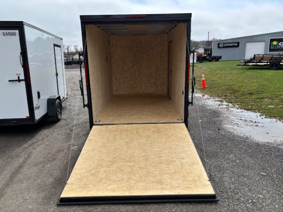 New 2026 Cargo Express 7X12-3.5K * RAMP DOOR * 16" V-NOSE * D-RINGS *KE-DX8412-035 EX DLX Cargo / Enclosed Trailer