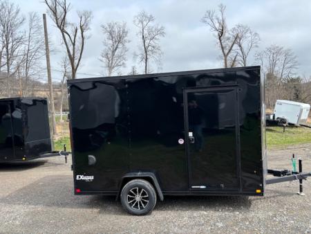 New 2026 Cargo Express 7X12-3.5K * RAMP DOOR * 16" V-NOSE * D-RINGS *KE-DX8412-035 EX DLX Cargo / Enclosed Trailer