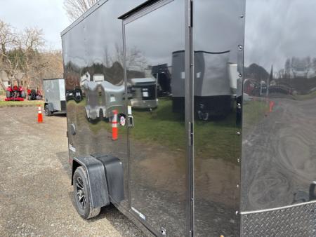 New 2026 Cargo Express 7X12-3.5K * RAMP DOOR * 16" V-NOSE * D-RINGS *KE-DX8412-035 EX DLX Cargo / Enclosed Trailer