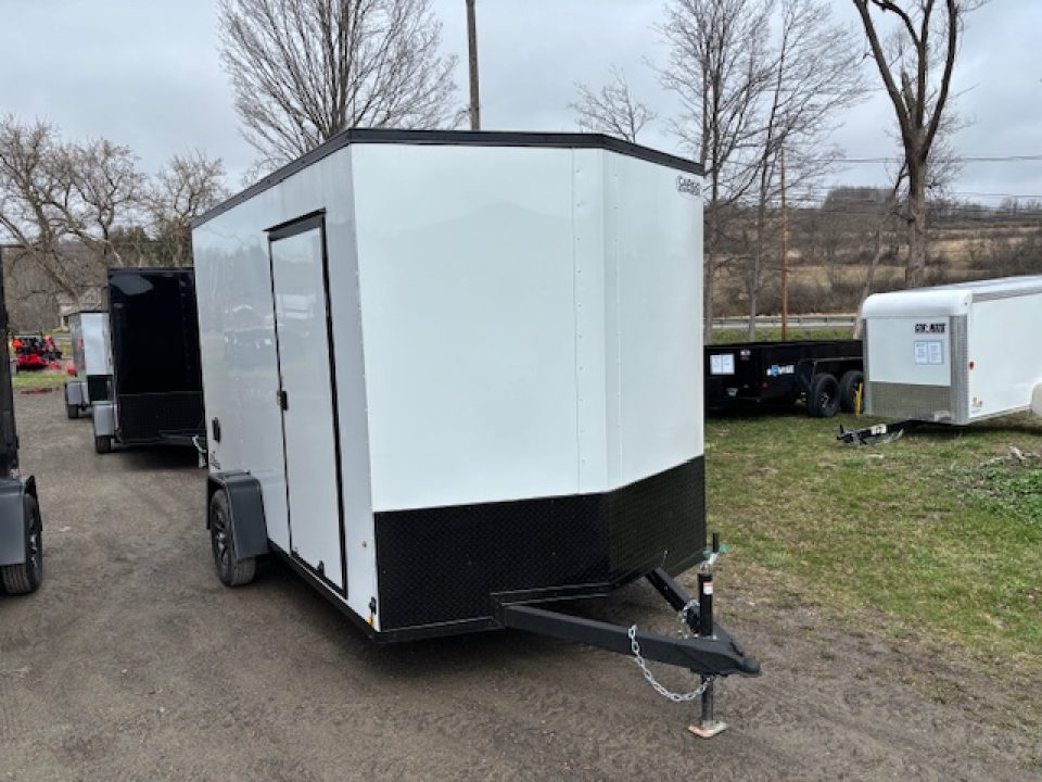 New 2026 Cargo Express 7X12-3K * RAMP DOOR * D-RINGS *KE-DX8412-030 EX DLX Cargo / Enclosed Trailer