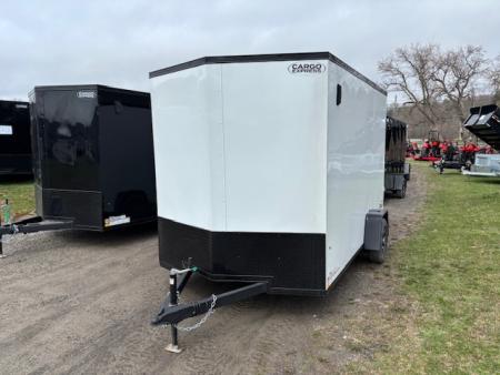 New 2026 Cargo Express 7X12-3K * RAMP DOOR * D-RINGS *KE-DX8412-030 EX DLX Cargo / Enclosed Trailer
