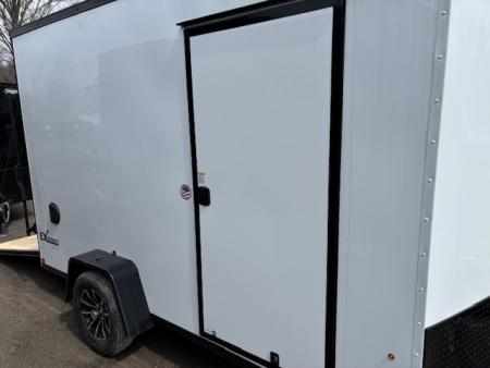 New 2026 Cargo Express 7X12-3K * RAMP DOOR * D-RINGS *KE-DX8412-030 EX DLX Cargo / Enclosed Trailer
