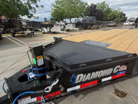 New 2026 Diamond C Trailers DEC208L22X102 8.5FT X 22FT 18K GVW Equipment Trailer