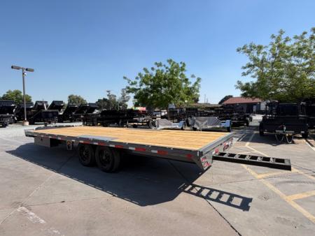 New 2026 Diamond C Trailers DEC208L24X102 8.5FT X 24FT 18K GVW Equipment Trailer