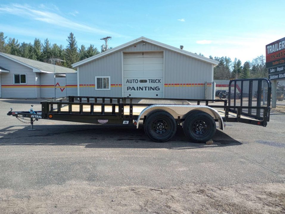 New 2026 PJ Trailers UL 83"X16' Tandem Axle Utility Trailer