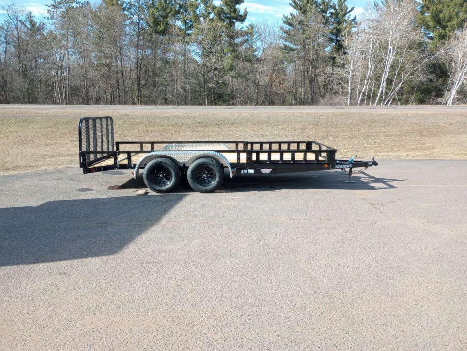 New 2026 PJ Trailers UL 83"X16' Tandem Axle Utility Trailer